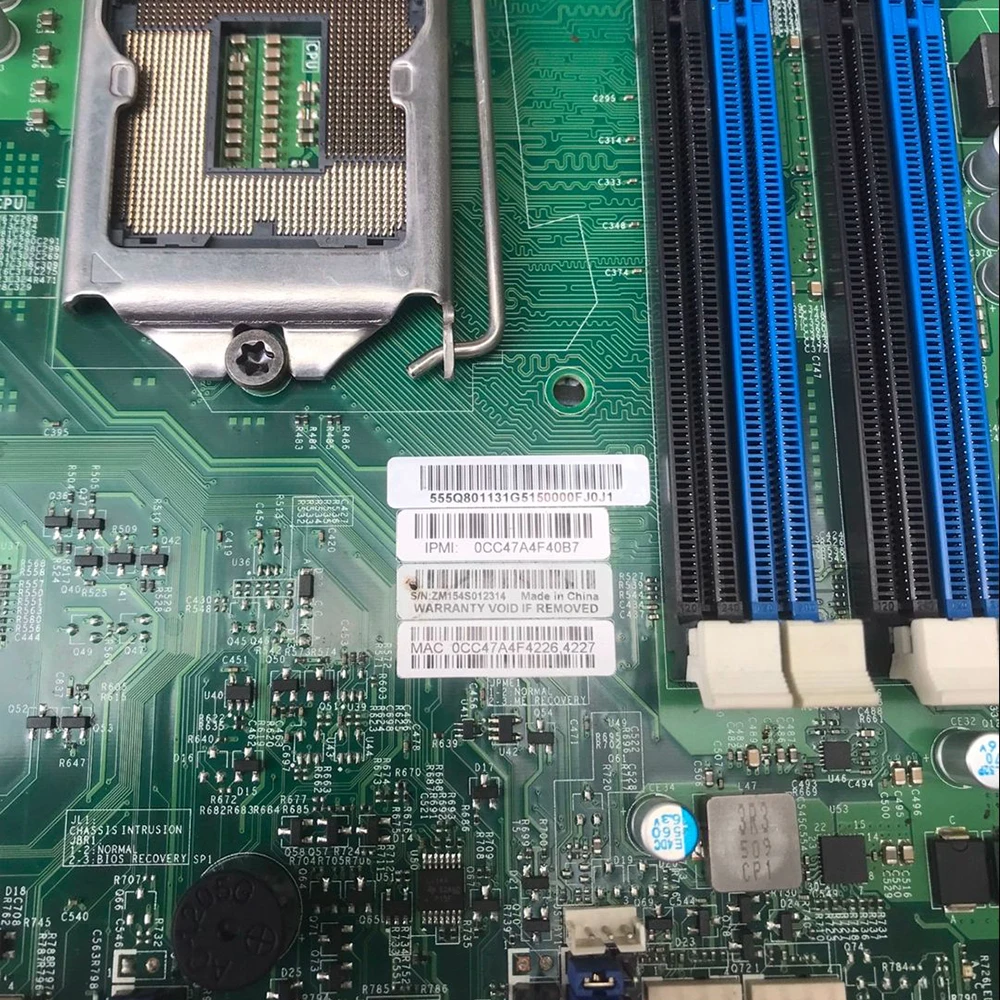 Server-Motherboard LGA1150 i4 CPU X10SLM-F