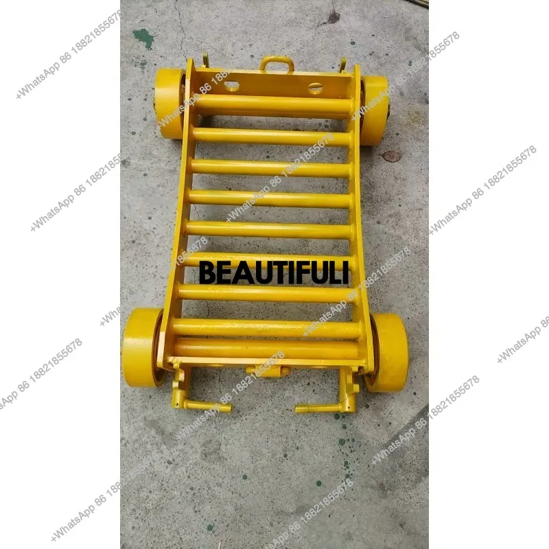 Heavy auxiliary trolley, high-speed auxiliary trolley, large special auxiliary wheel wrecker parts