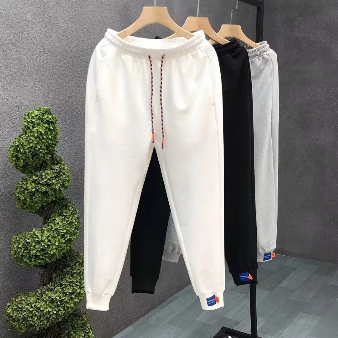 

Spring and Autumn Men's New Casual Pants Trendy Brand Pants Men's Loose and Versatile Large Size Haren Pants Bathroom Pants
