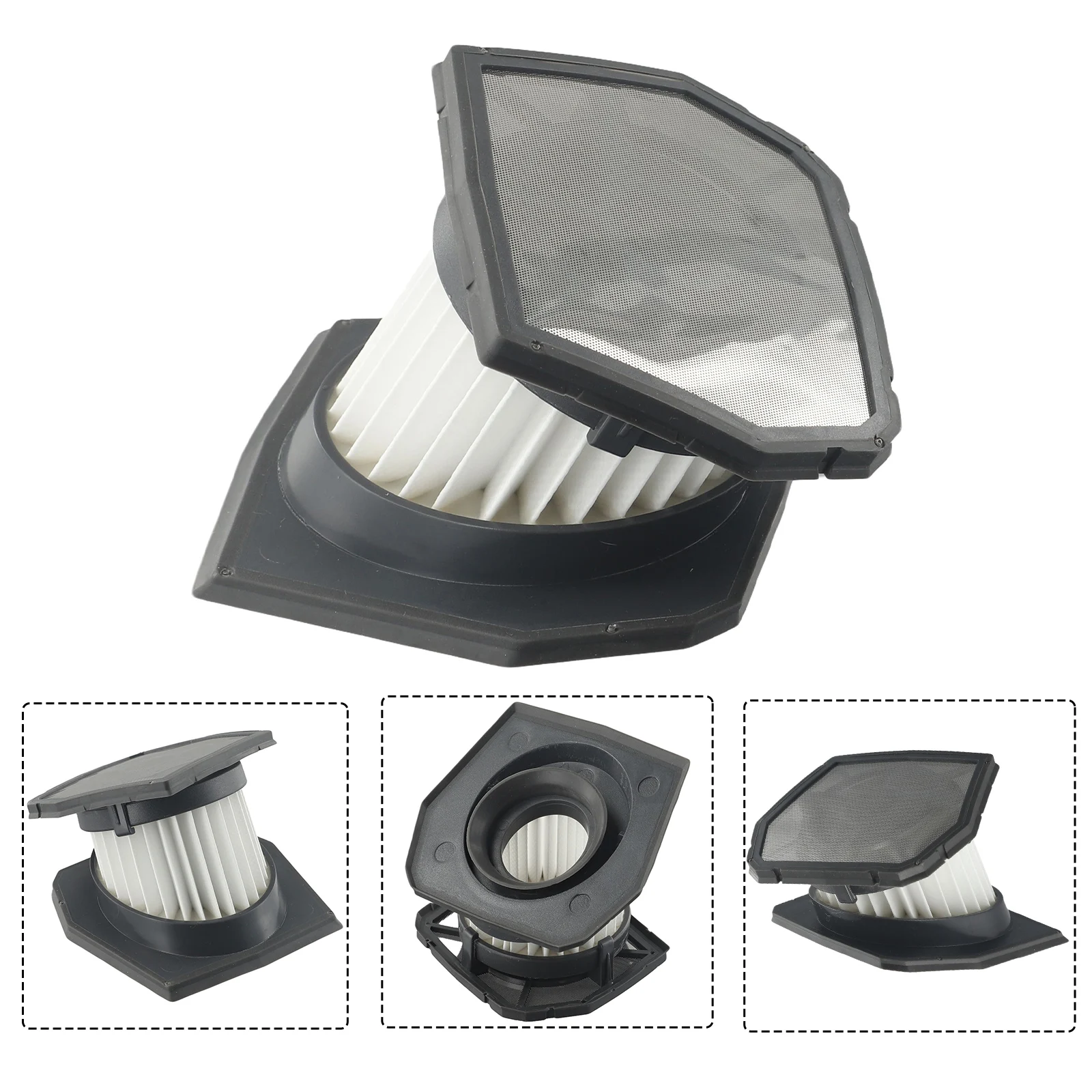 أداة خرطوشة فلتر الفراغ من Brandnew قطعة واحدة لتنظيف الهواء ومخفض الغبار جزء استبدال شاشة الفلتر البيئي