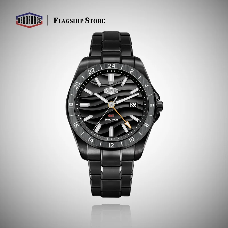 Men's GMT Waterproof Luminous Date Watch