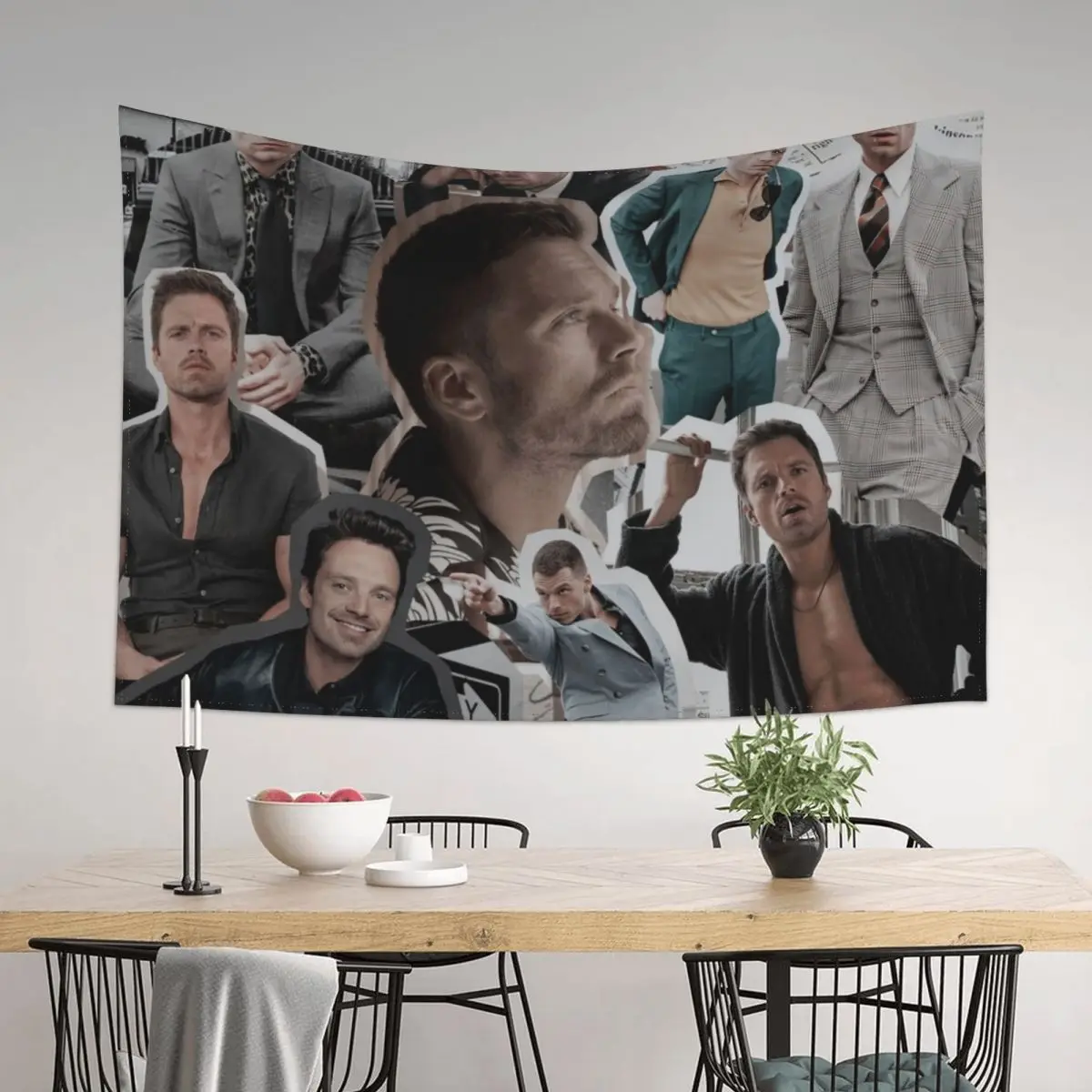 

sebastian stan Tapestry Room Decorations Aesthetics Luxury Living Room Decoration Wall Decorations Decorative Wall Tapestry