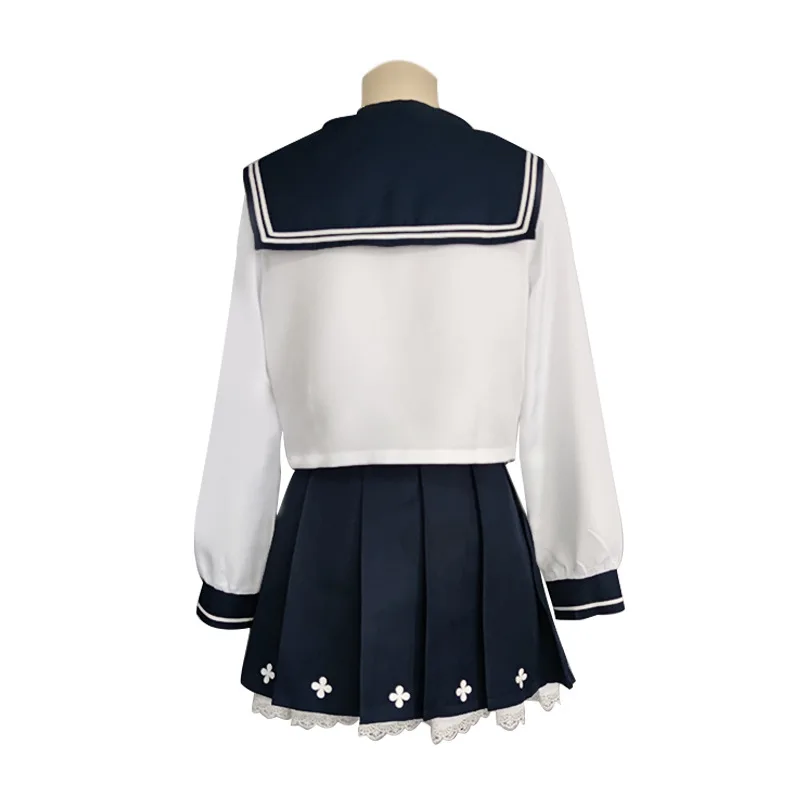 Anime Ajitani Hifumi Cosplay Costume for Women Adult Sailor Suits JK Uniform Jacket Bow Headwear Halloween