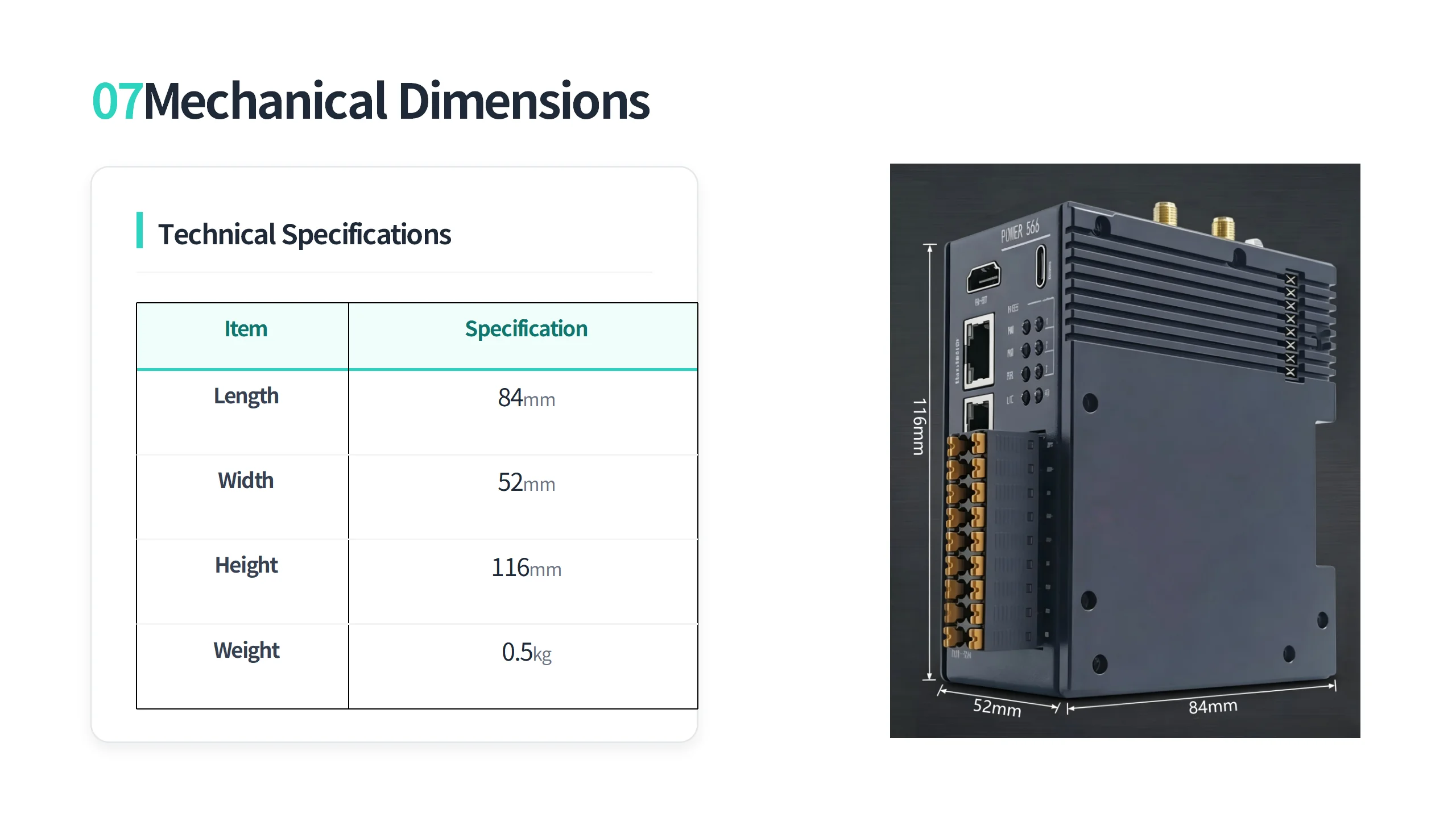 TM-CP3B-P Ubuntu24.04 Open-Source RS232/RS485/CAN/DI/DO/AI/AO Industrielles Gateway – Detail 8