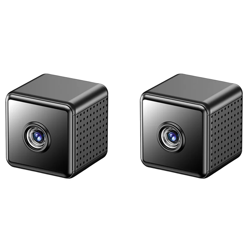 【كابل USB-C】2X كاميرا صغيرة HD 1080P X9 جديدة كاميرات واي فاي لاسلكية منزلية كاميرا رؤية ليلية كشف الحركة في الهواء الطلق