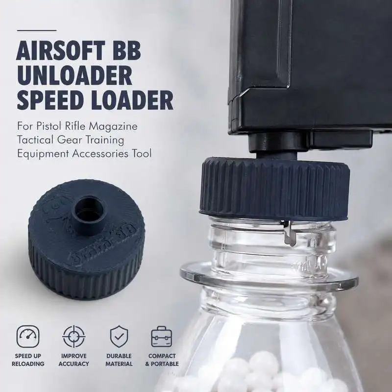 Airsoft BB Unloader Speed Loader für Pistolen- und Gewehrmagazine, taktische Ausrüstung, Trainingsausrüstung, Zubehör, Werkzeug