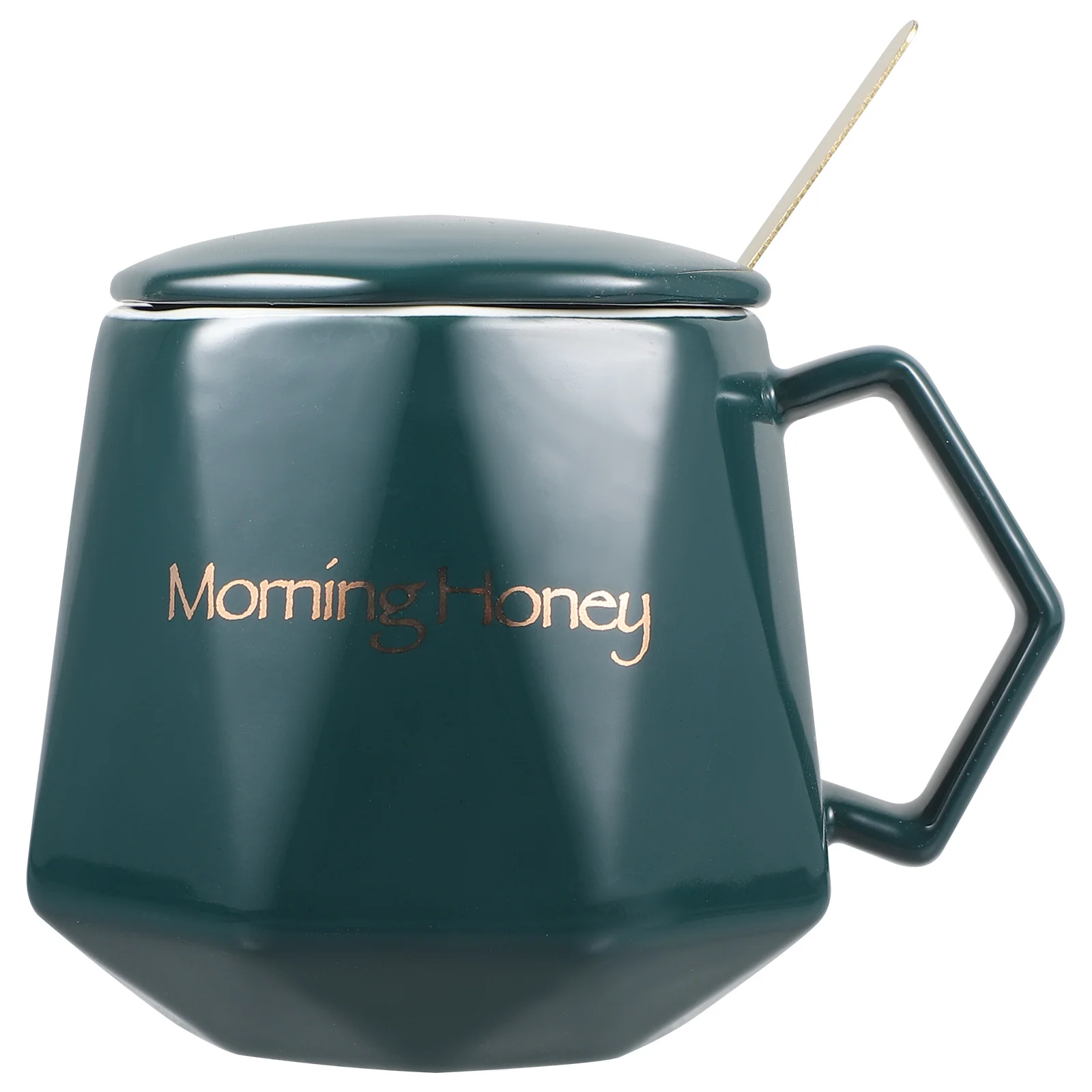 

1Set Diamond Ceramic Design No Leak Fade Scratch Resistant Large Capacity Smooth Surface Easy Clean for Home