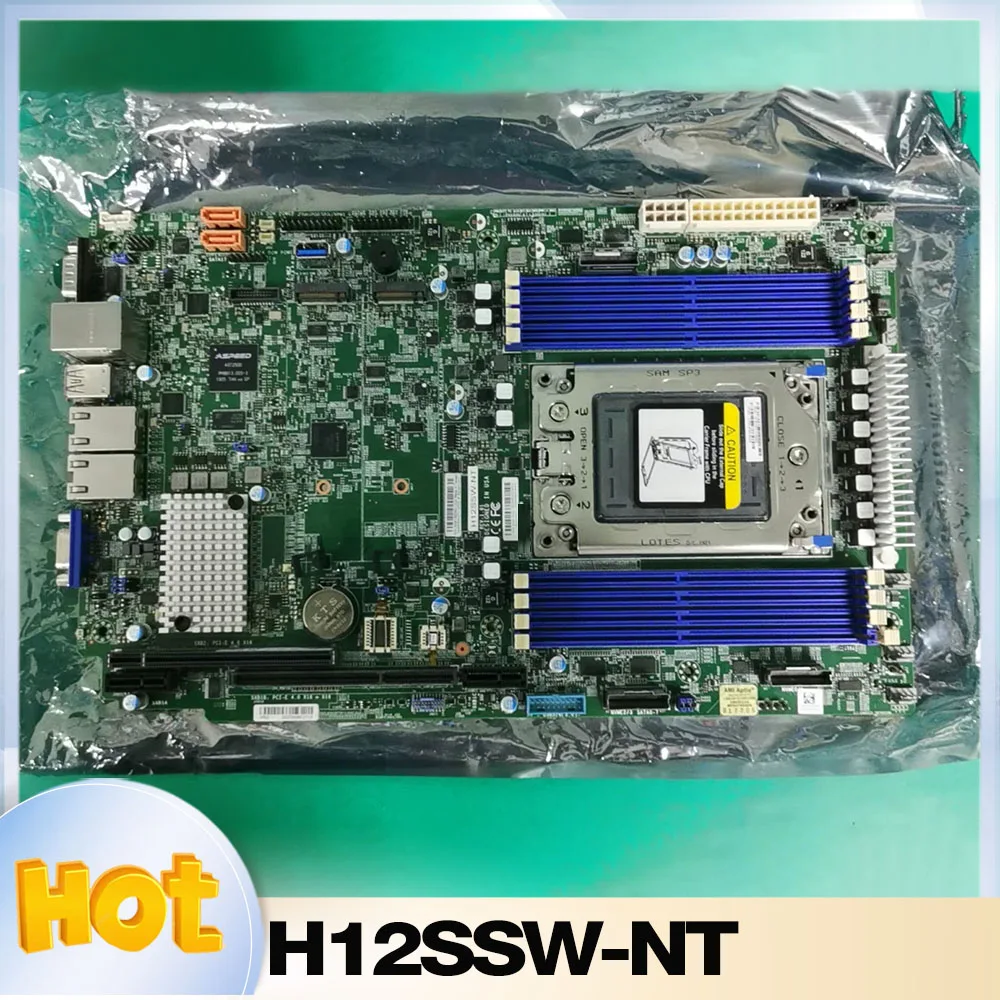 

For Supermicro H12SSW-NT server mainboard U.2 PCIE4.0 supports AMD7002/7003 cpus