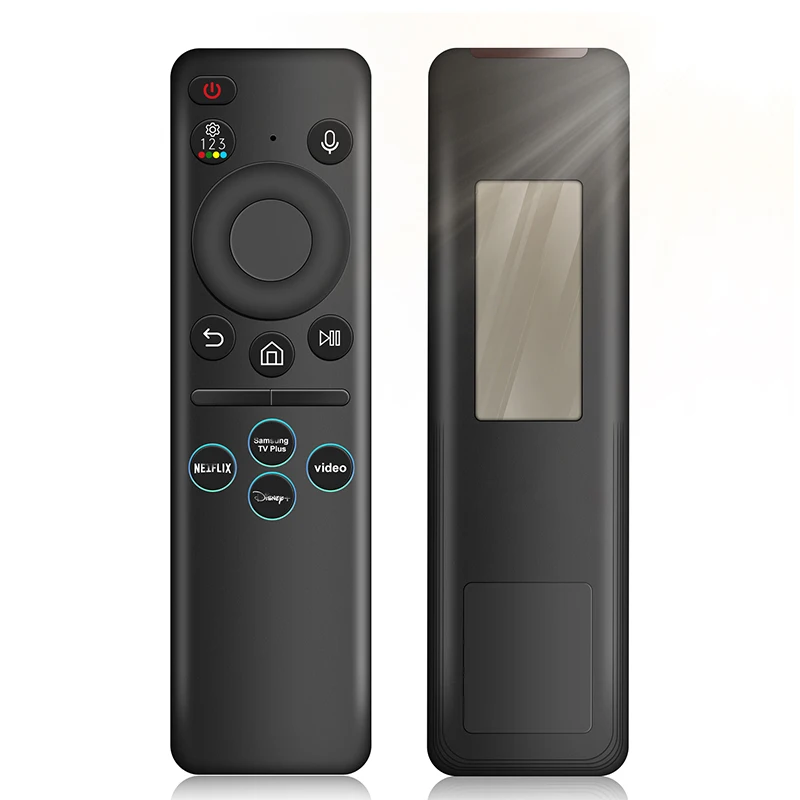 Solar Voice Remote Control for Samsung Smart TV Replacement Rechargeable Remote Voice Control for 2019-2024 Smart TVs