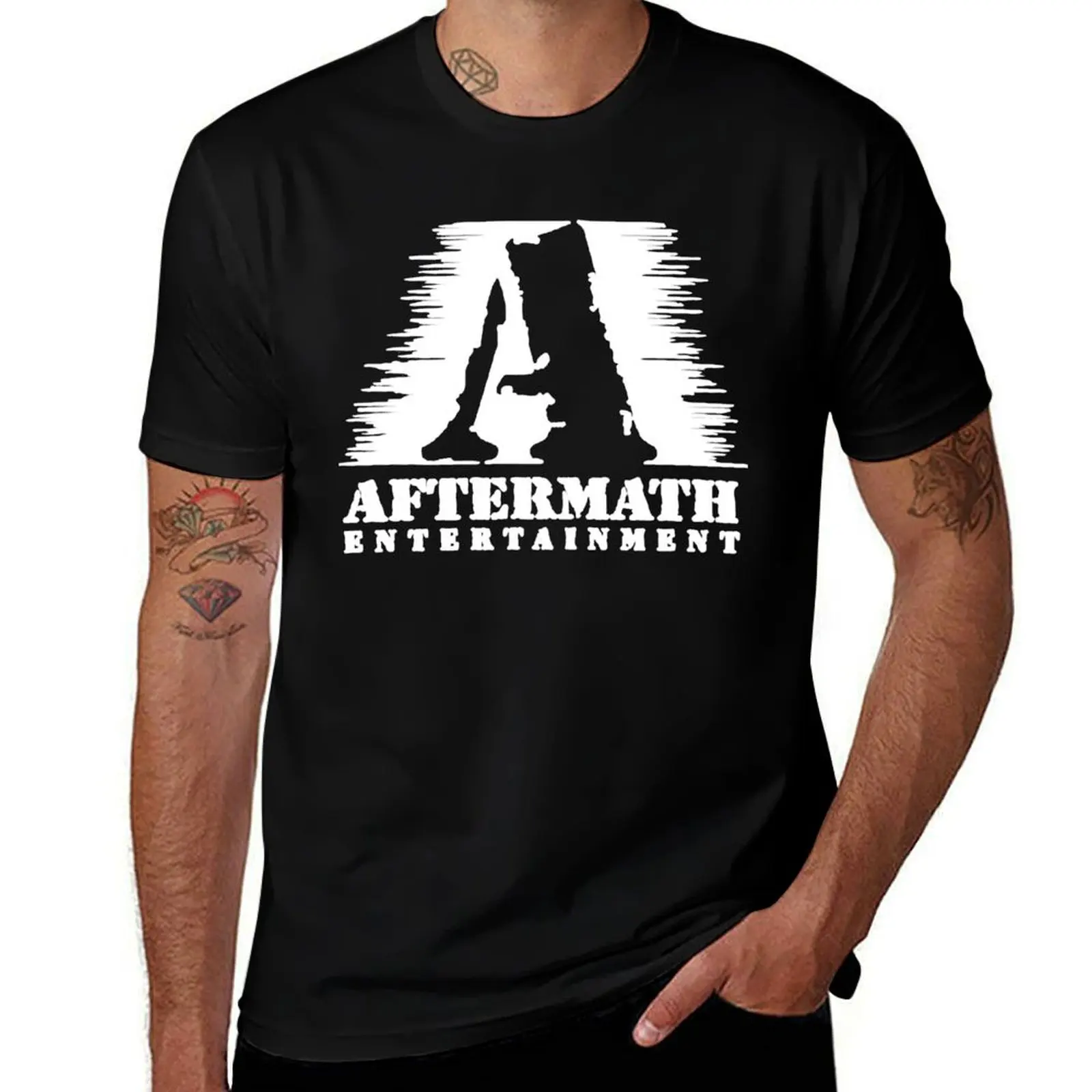 

Aftermath Entertainment Gift For Fans, For Men and Women T-Shirt croswit shirt man Blouse street wear mens plain t shirts