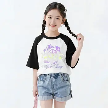 Y2K Katseye Cotton Graphic T-Shirt for Kids 4 Y2K Katseye Music Girl Group T-Shirt Girls Boys Short Sleeve 100% Cotton Tshirts Kids Fun Katseye T Shirts Gifts 4