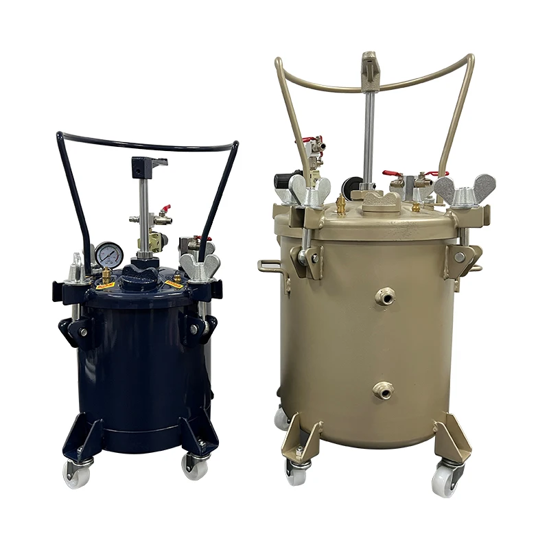 

1L 2L 3L 5L 8L 10L 20L 30L 50L Hand Stirring Automatic Carbon Steel Pressure Tank Glue Pressure Barrel