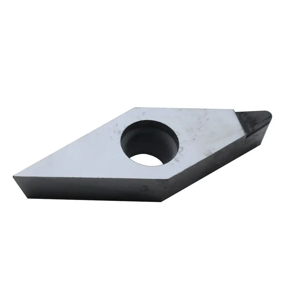 1Pcs VBGT 1103  VCGT 1604 04 08 12 PCD CNC Cutting Aluminum Copper Processing Boring Turning Tool Diamond Insert for SVXC Holder