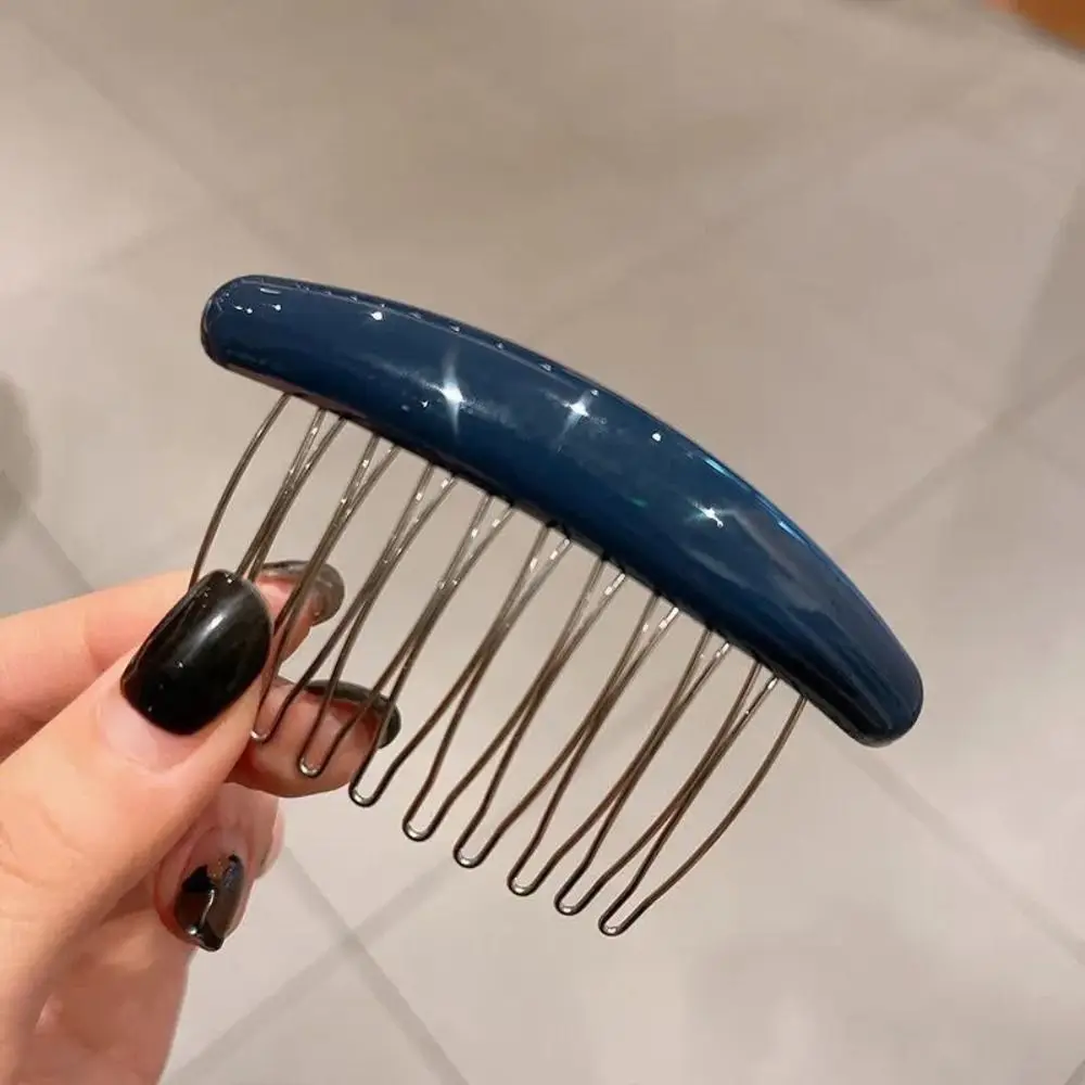 

Hair Comb Hair Comb Hairpin Side Clip Candy Color Hair Clip Hair Comb Clip Styling Tools Barrettes Broken Hair Clip