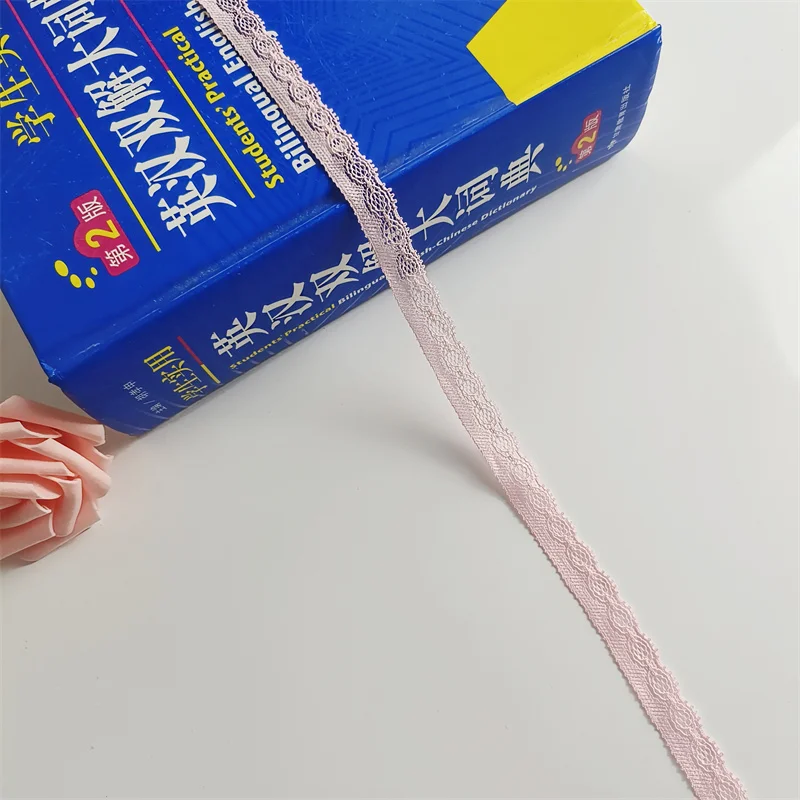 2023 1.5CM White Multicolored Cotton Lace DIY Clothing Edge Wrap Cotton Ribbon Tap e Cotton Material S1222