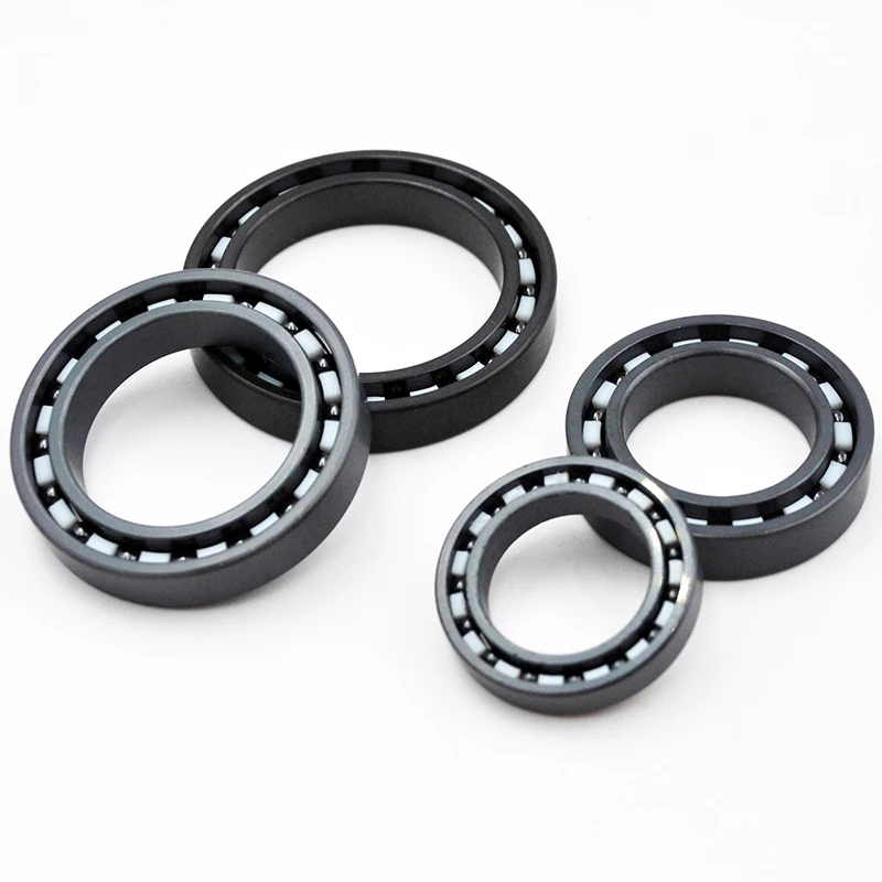 1pc Silicon Nitride Ceramic Bearing 6800 6801 6802 6803 6804 6805 6806 Full Ceramic High Temperature Resistance Ball Bearings