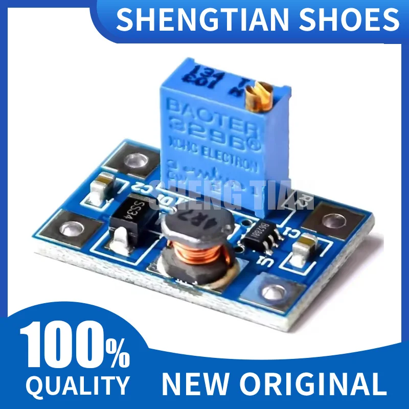 5PCS 2-24V to 2-28V 2A DC-DC SX1308 Step-UP Adjustable Power Module Step Up Boost Converter for DIY Kit