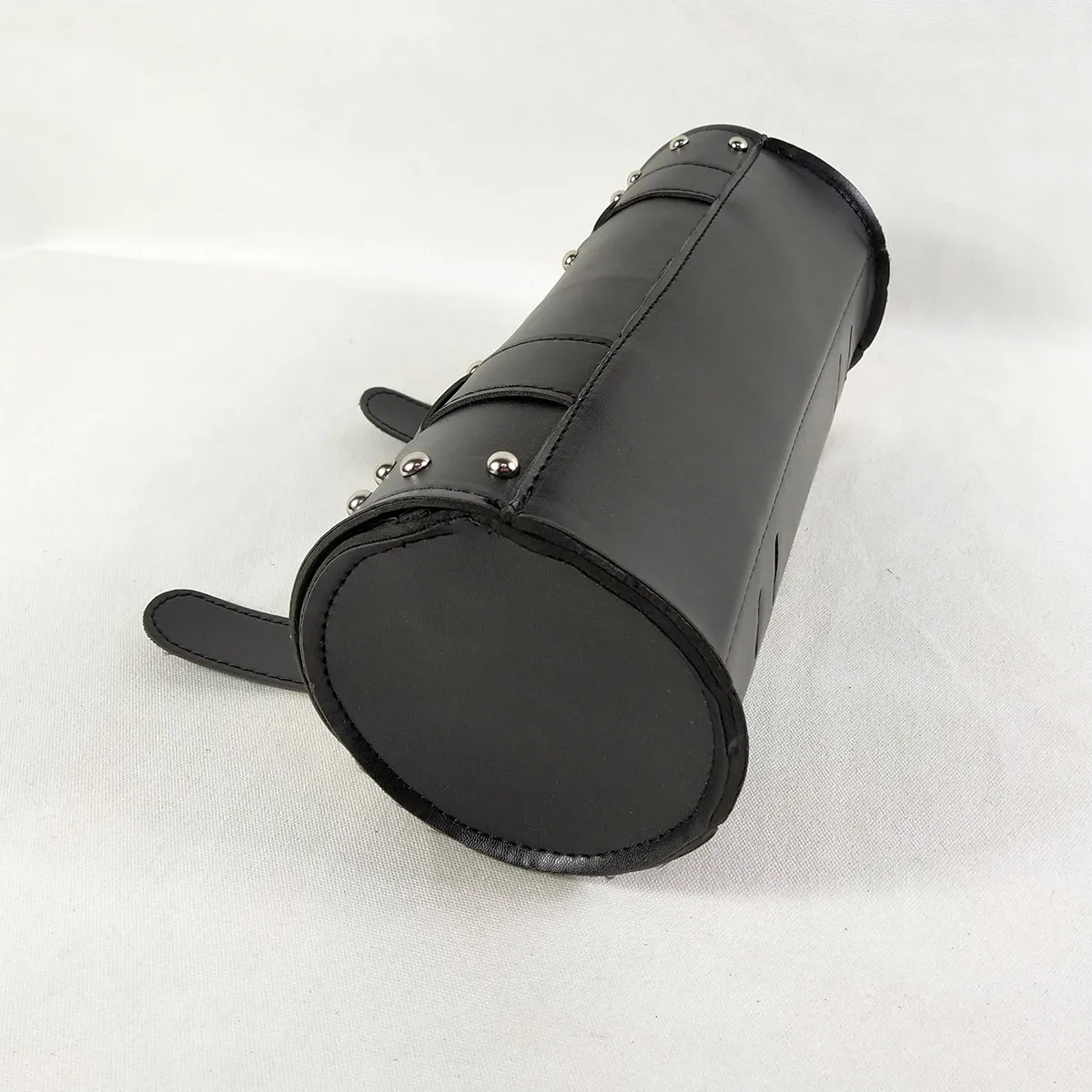 

Сумка на руль мотоцикла, черная, водонепроницаемая, из полиуретана, для круизера, сумка-органайзер для инструментов, держатель для хранения