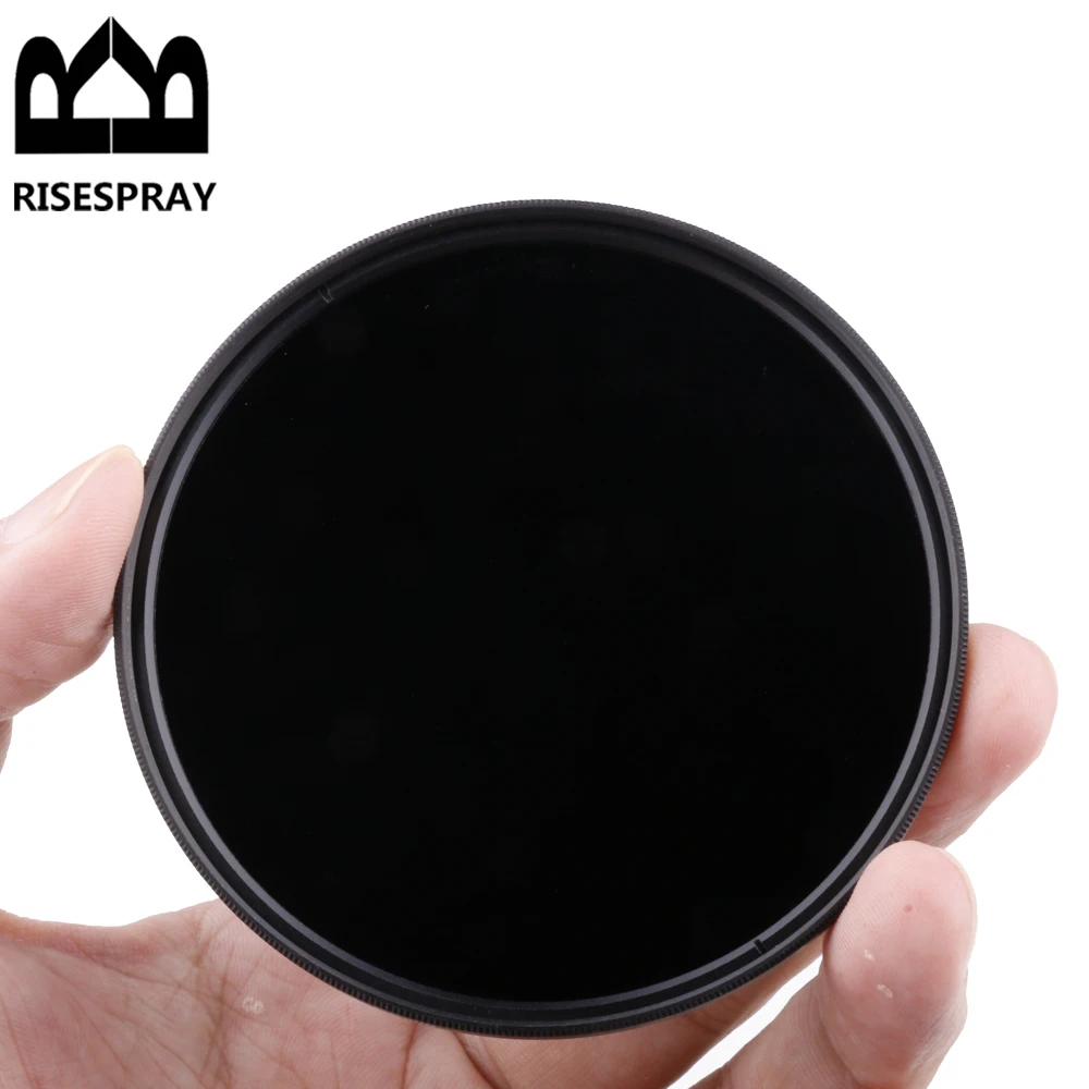 RISE(UK) Camera filter 82mm/95mm ND1000 10 Stop Fader Neutral Density Filter for Nikon Canon DSLR Lens ND Filter