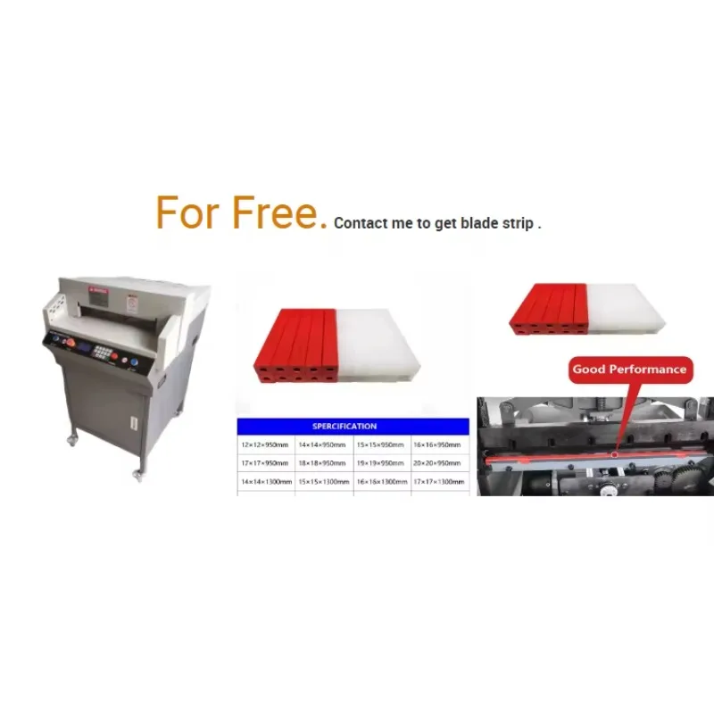 OptiSlice Efficient Electric Paper Cutter With Wide DB-450 Digital Control Guillotine Cutter Paper Cutting Machine