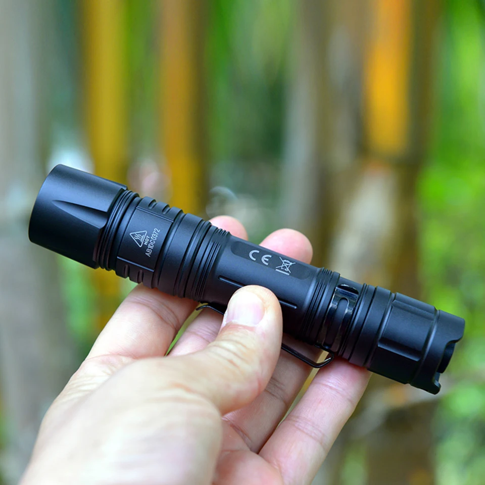 Cyansky P25 V2 Tactical Flashlight 3600 Lumens Aluminum Strong Light Highlights Duty Flashlights Portable Rechargeable