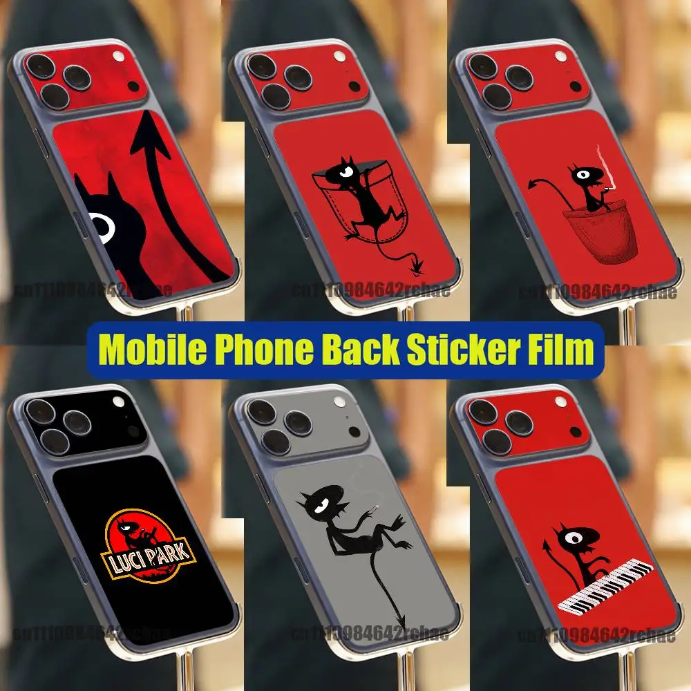 For Luci D-Disenchantment Phone Back Film Sticker iPhone 17 Pro Max P PM Decal Skin Wrap Custom Stickers Cover