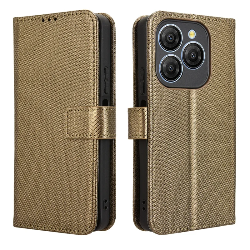 

Чехол для Blackview Shark 9, роскошный флип-чехол с ромбовидным узором, кожаный чехол-кошелек для бизнеса, чехол для телефона Blackview Shark 9, чехол