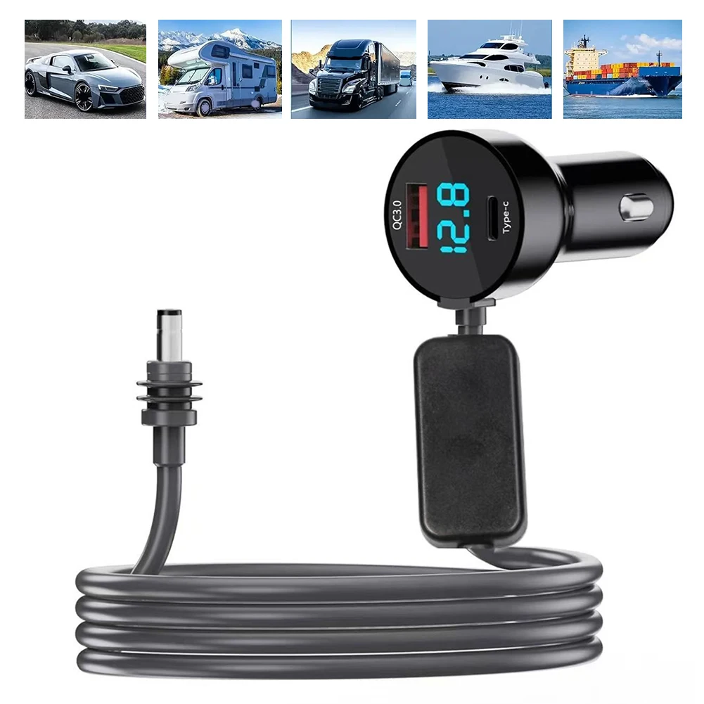 Car Mount Power Solution For Starlink For Mini Featuring 3-in-1 Dual USB For Charger .0 30W And PD3.0 30W Output