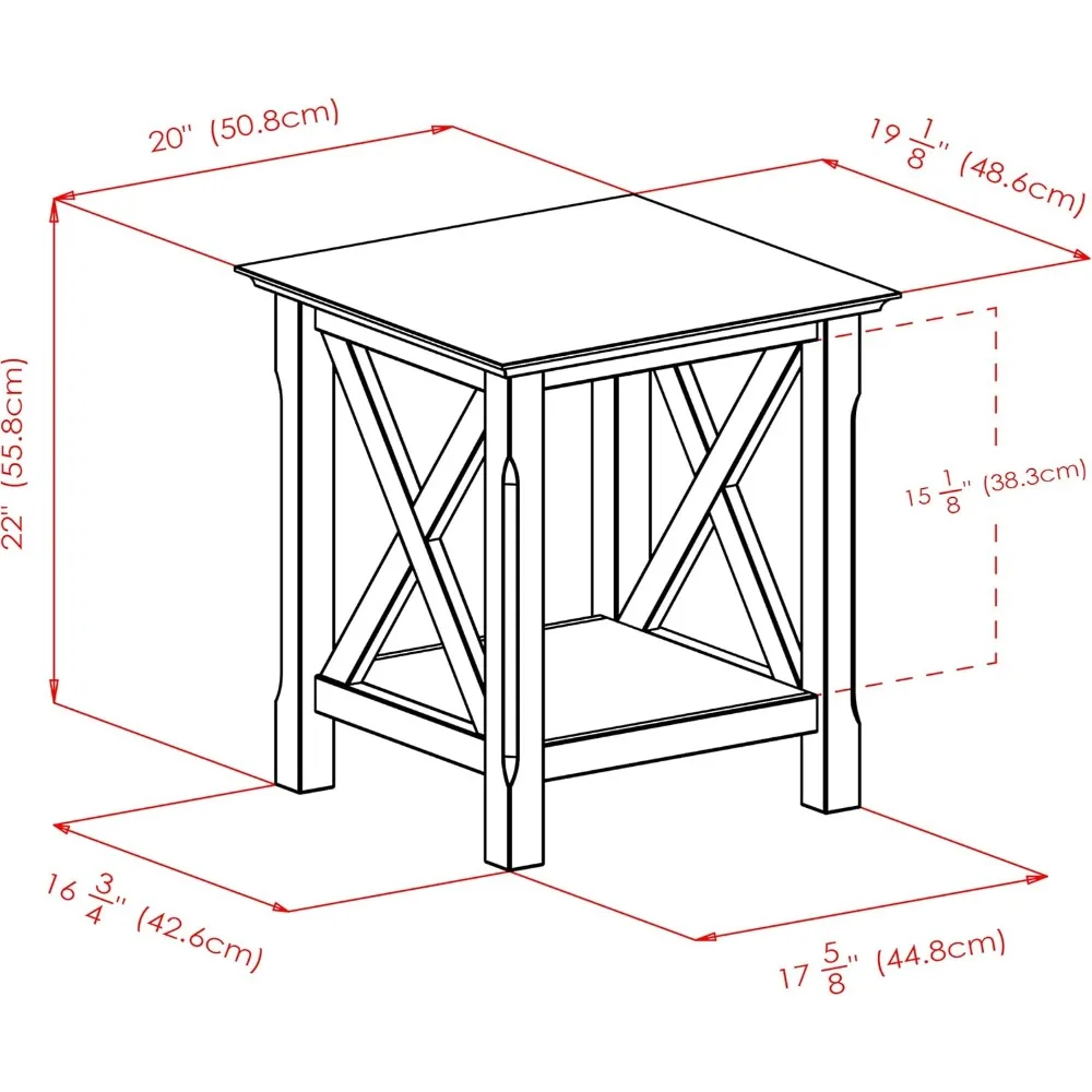 Mesa Final Xola-D para Cappuccino, 20W x 19,13 pol, 40420