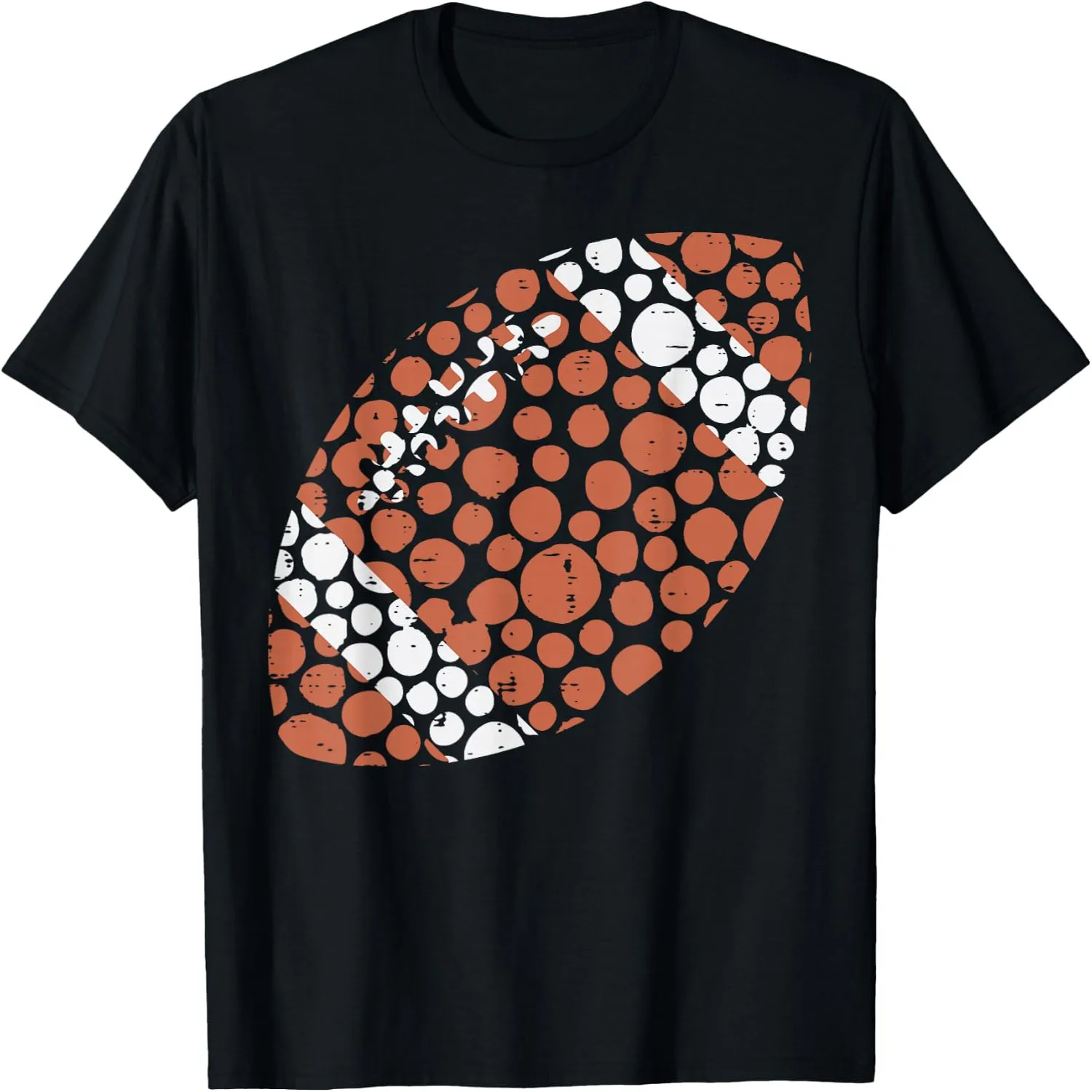 Day American Football Dots International Dot Men Boys Kids T-Shirt graphic tee, unisex, 100% cotton,