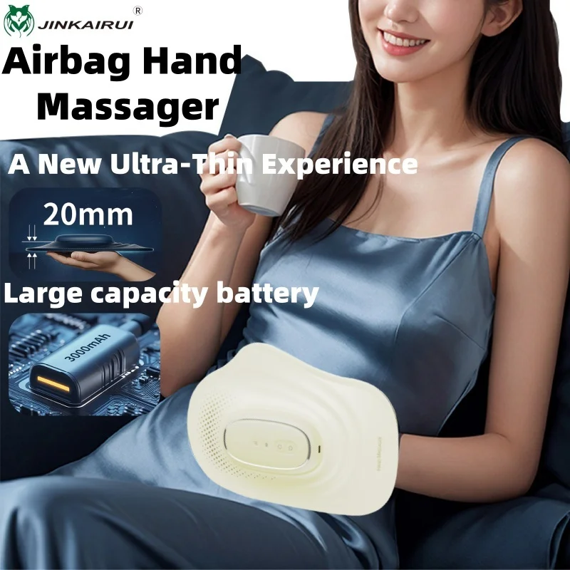 

Ultra-Thin Hand Massager with Five-Finger Air Pressure Technology to Relieve Hand Fatigue - Brand New