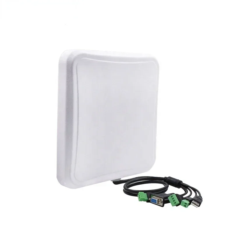 Hot SalesUltra High Frequency RFID Reader 915M Remote Card Reader Parking Lot Access Control UHF6C Electronic Tag Reader Head