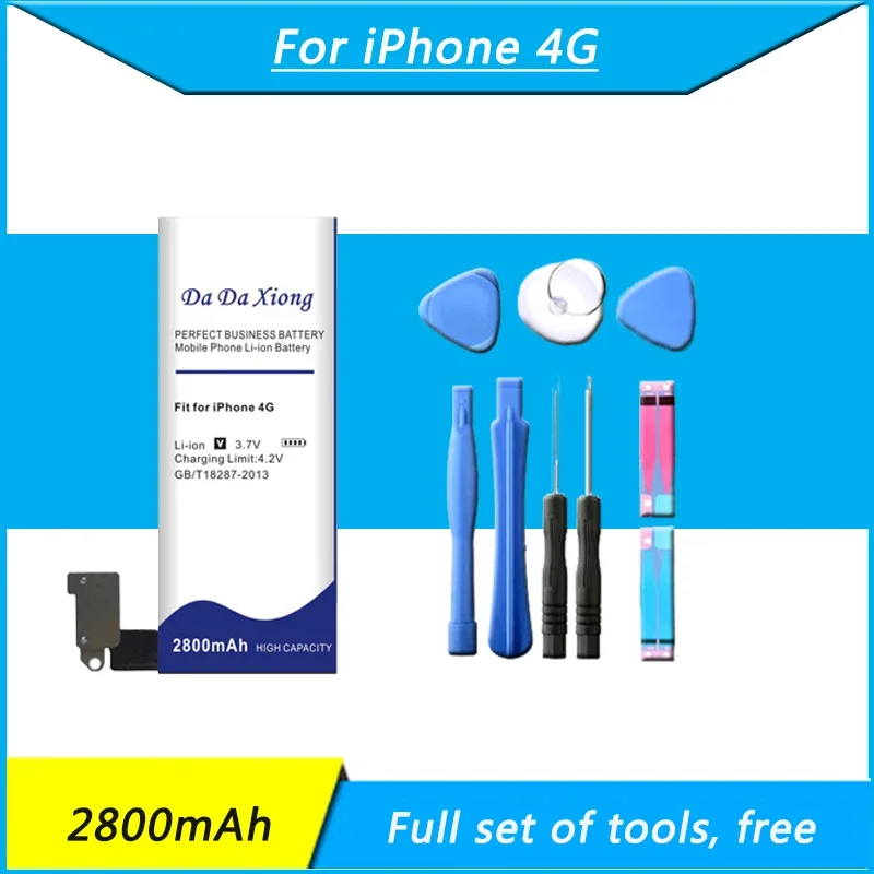 

DaDaXiong Original 2800mAh Cell Phone For iPHONE 4 4G iPHONE4 Battery