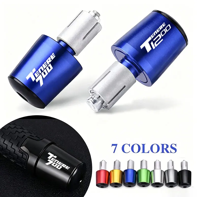 Motorcycle Handle Bar Ends Weight Handlebar Grips Cap Accessories For YAMAHA TENERE 700 Tenere700 XTZ 700 tenere1200 Tenere 1200