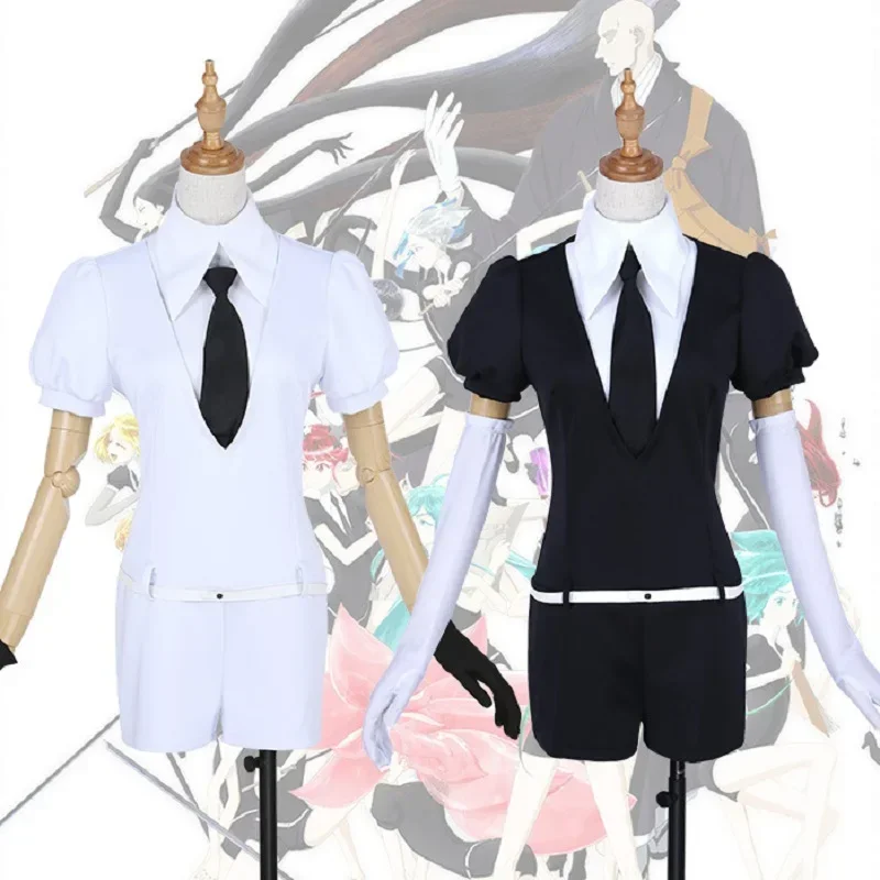 

Anime Houseki No Kuni Cosplay Costume Diamond Antarcticite Bodysuit Land Of The Lustrous Jumpsuits