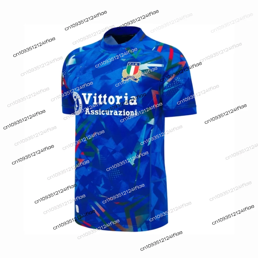Italy 2026/27 Home Rugby Jersey Kids Loose fit breathable and quick-drying outdoor fabric special fan edition  men's version