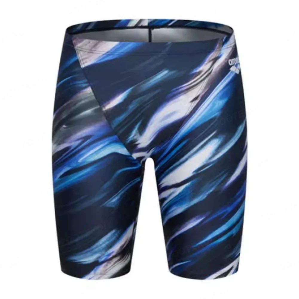 

Men Beach Swimming Summer Jammers Swimming Endurance Training Sports Swimsuit Swim Trunks For Swimwear Jammer Tight Surf Shorts