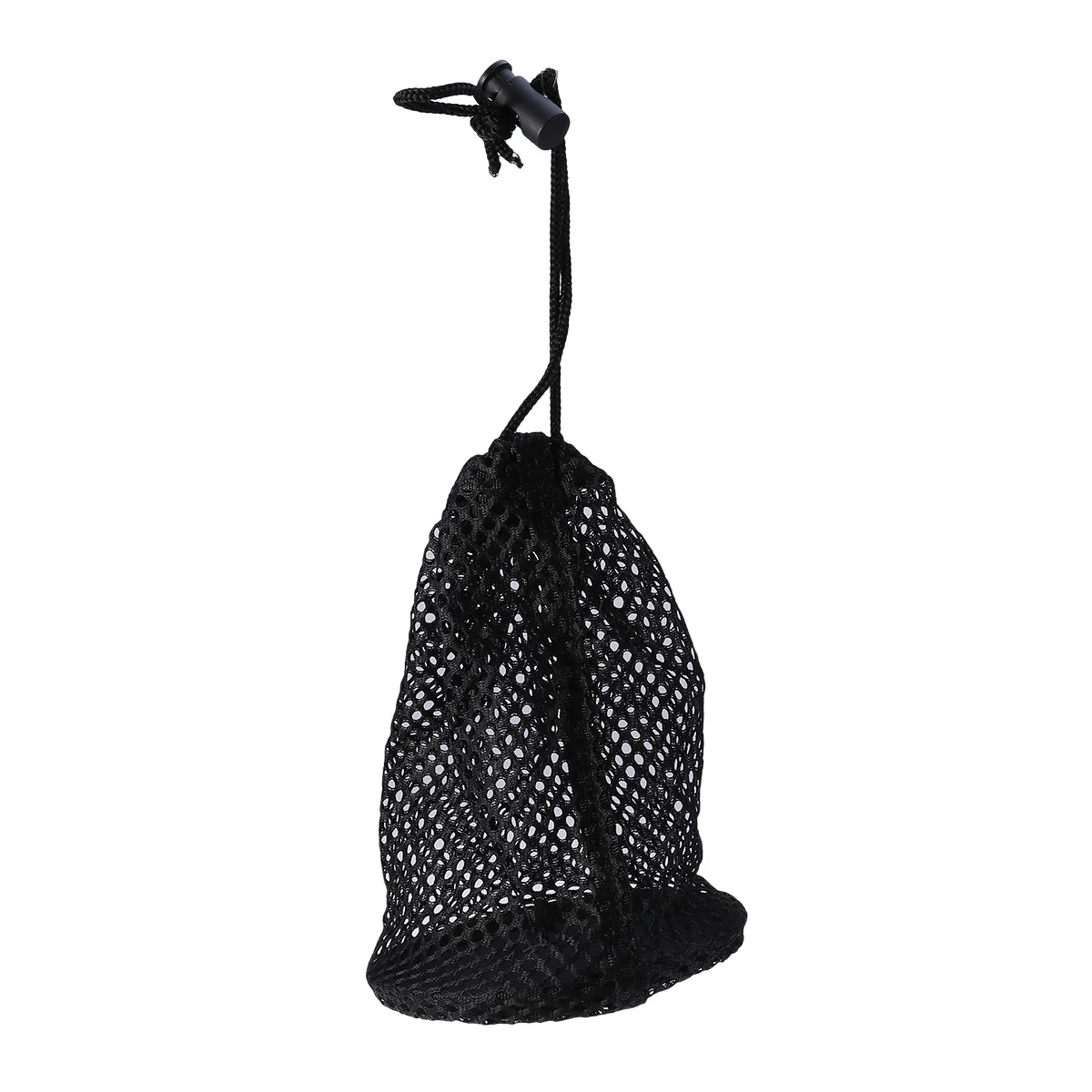 

4Pcs Golf Tennis Ball Mesh Pouch Drawstring Storage Bag Premium Nylon Lightweight Portable Net for Easy Organization Red Black