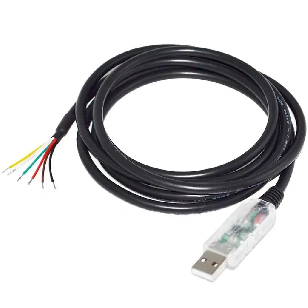 USB to RS-485 Converter Cable,FT232 Chip,6-Wire Terminal,LED Indicators,1M Length,Compatible Win Linux Mac,USB RS485 Adapter