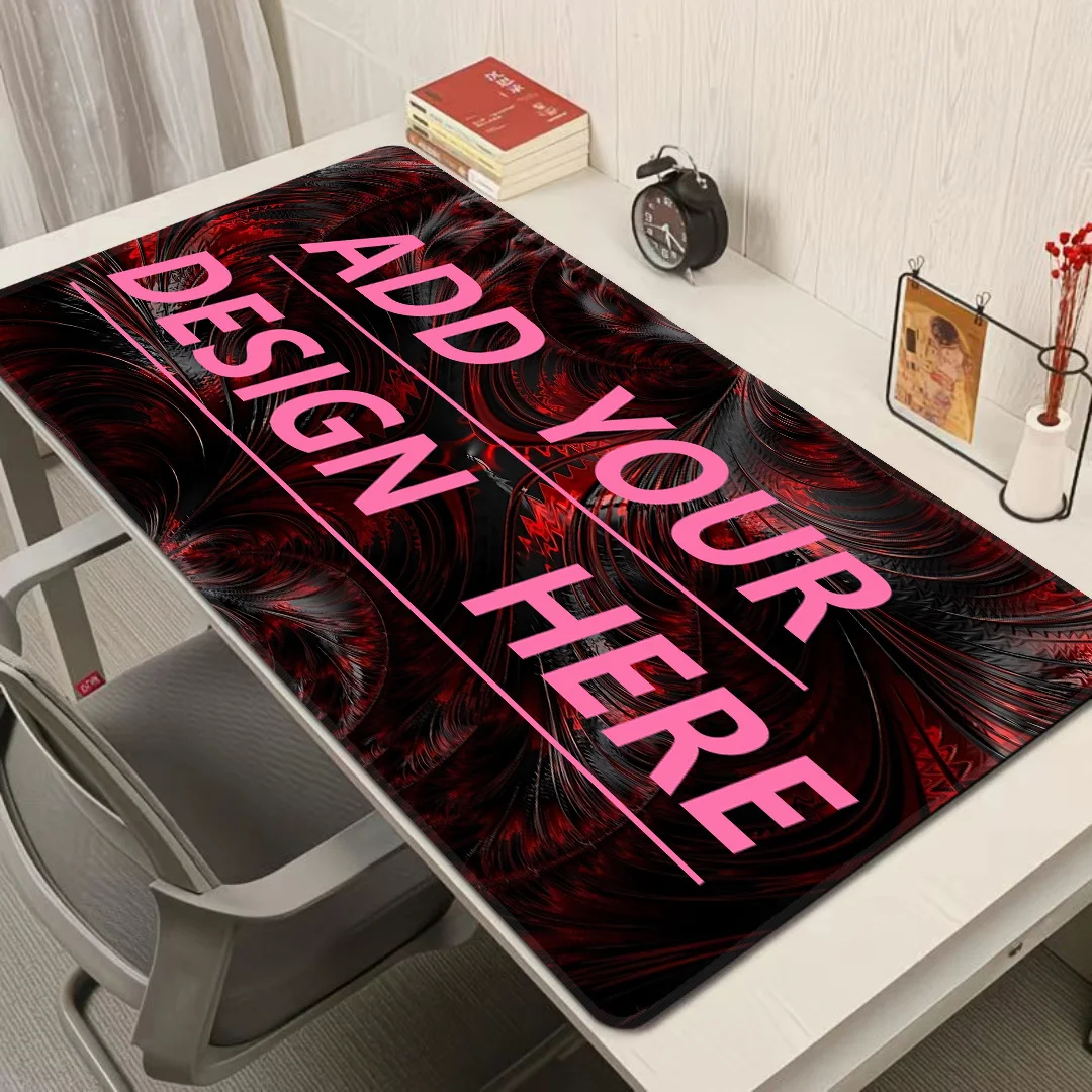 Personalized Custom Desk Mat, upload photo or logo for unique design. Fade‑resistant printing, non‑slip bottom for home office g