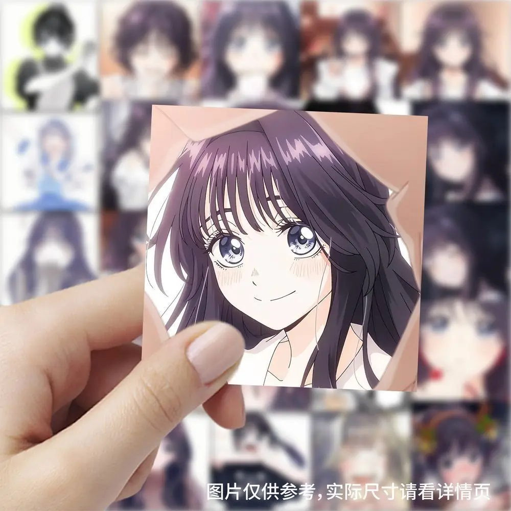 Tsumugi Rintaro Anime Sticker Kaoru Hana Wa Rin To Saku Stationery Stickers Cartoon Handbook Water Proof Student School Supplies