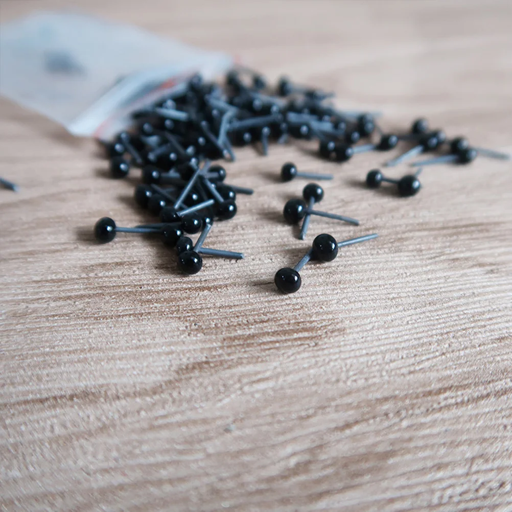 1000Pairs Plastic Black Safety Eyes 3Mm DIY Animal Eyes for Crafts Handmade Projects Scrapbooking and School Projects