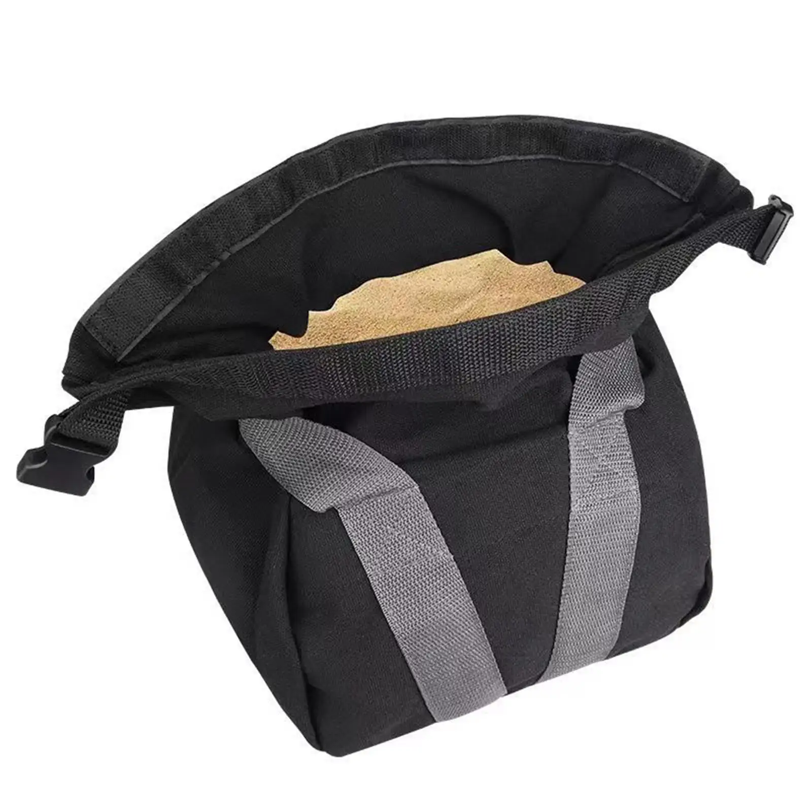 Canvas Empty Weight Filler Bag Heavy Duty Training Sandbag with Anti Slip Handle for Home Gym Fitness