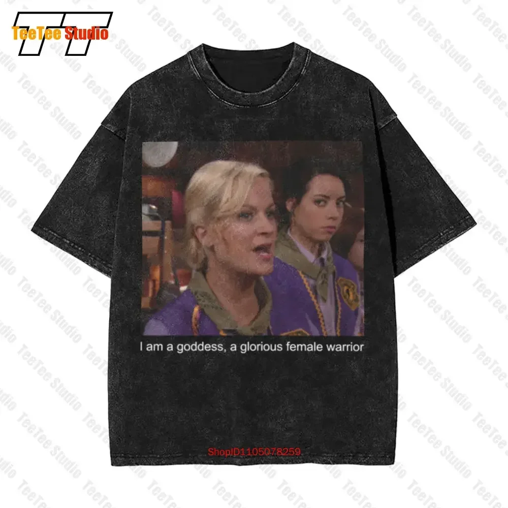 Parks And Recreation Movie Leslie Knope Comedy Vintage T-Shirt UFDX