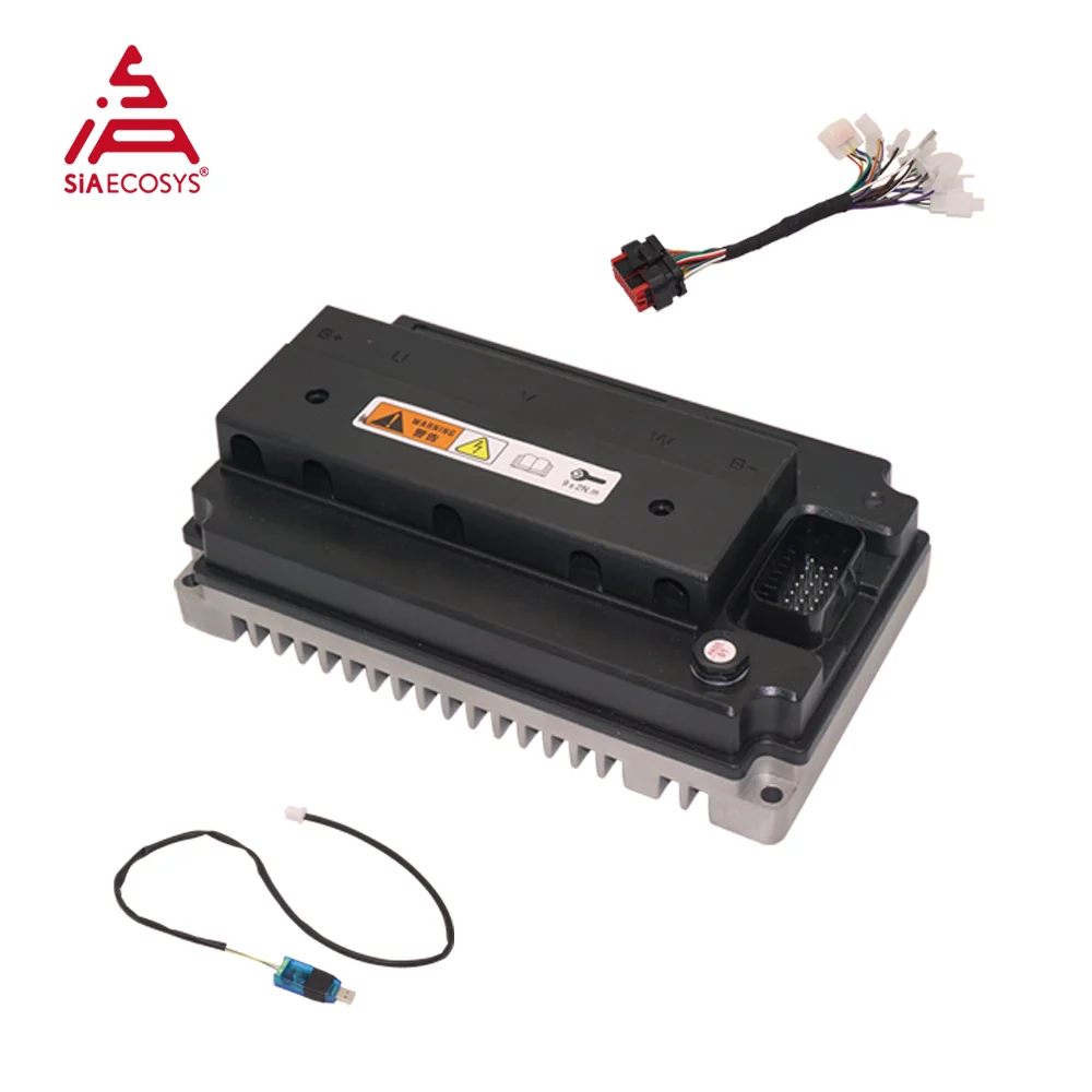 QS Motor QS138 3000W V3 High Power Gearbox Motor for Motorcycle with EM150-2 Controller Kit - view 4