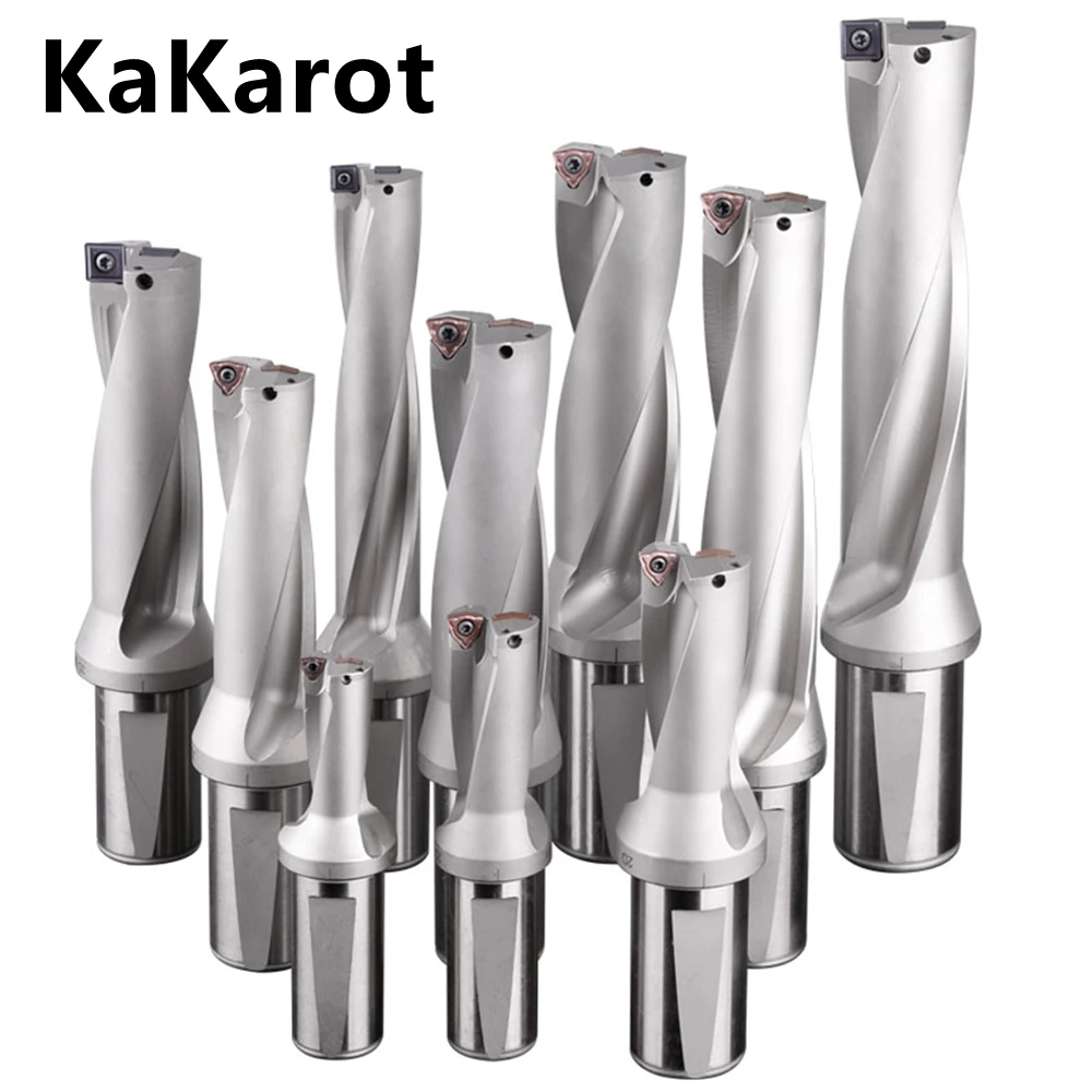KaKarot WC Series Khoan Cắn Mũi Khoan Kim Loại Cắn Inser Khoan 5D30 WC
