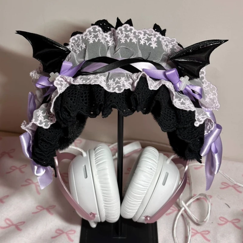 

Little Devil Head Mounted Headphone Case for Sonyxm4/5 Hurricane 2/3 Customization Cute Headphone Decoration Accessories Gift