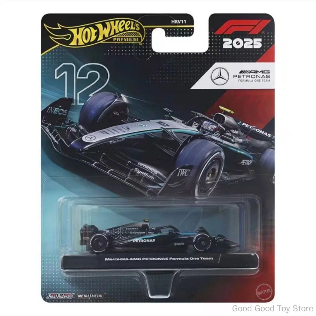 Original  Hot Wheels Premium Gold Label HRV11 1/64 F1 Diecast Model Car Team Livery Formula Racing Collectible Vehicle Gift Toys view 6