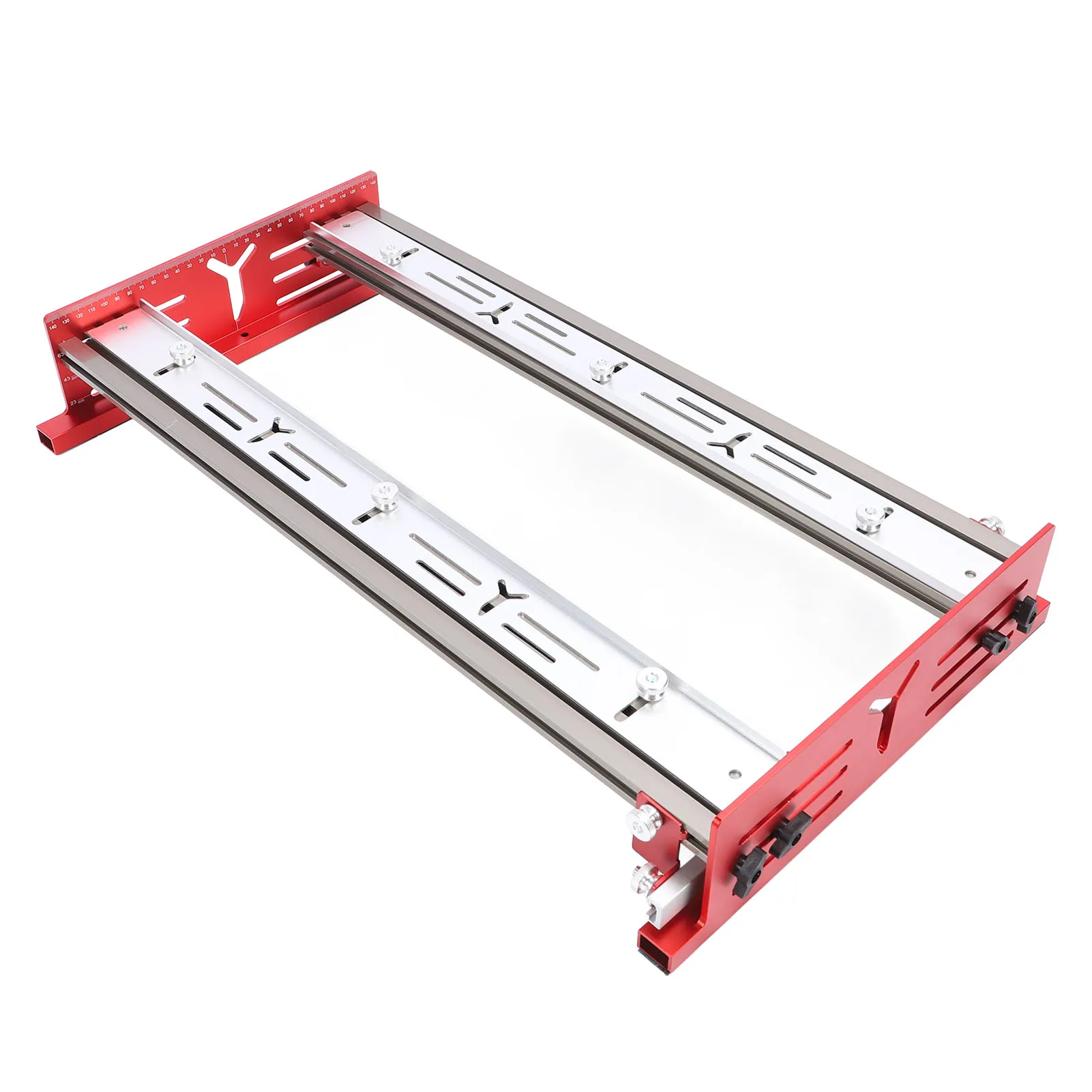 Router Accessories Woodworking Router Sliding Plate Aluminum Alloy Router Milling  Bracket for Flatten and Finish Plywood