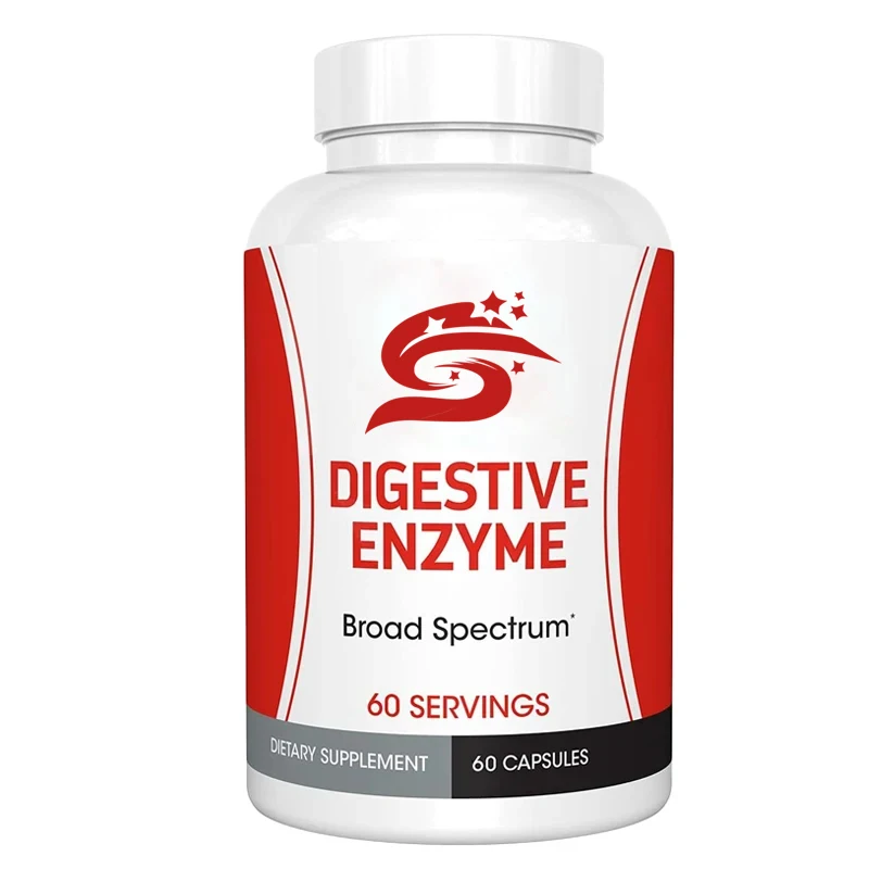 

Ultimate Digestive Enzyme Supplement -60 капсул - Эффективный, мульти-энзим - сбор пищевых продуктов и допуск пищевых продуктов